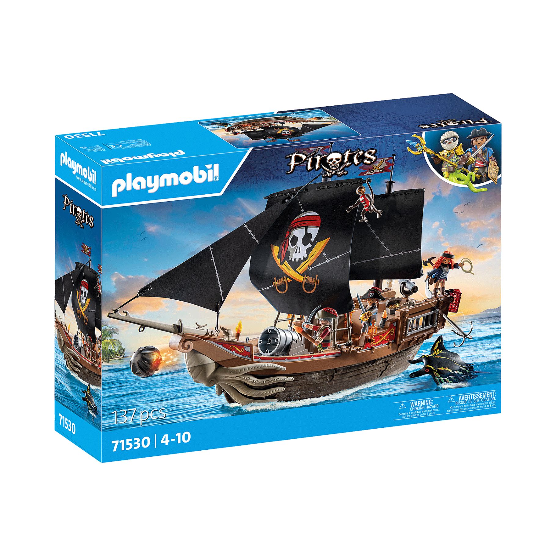 Playmobil 71530 Pirates Groot Piratenschip
